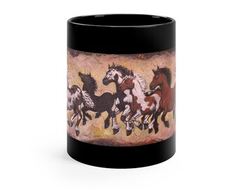 And They Followed   Black mug 11oz