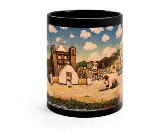 San Geronimo Black mug 11oz
