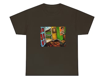 Thundering Hooves of Time  Unisex Heavy Cotton Tee