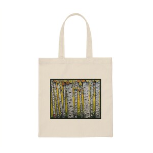 Aspens on Fire   Canvas Tote Bag