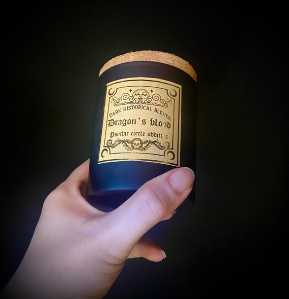 Dale historical blend candles- Dragons Blood! vegan soy wax candle! hand poured in small batches!
