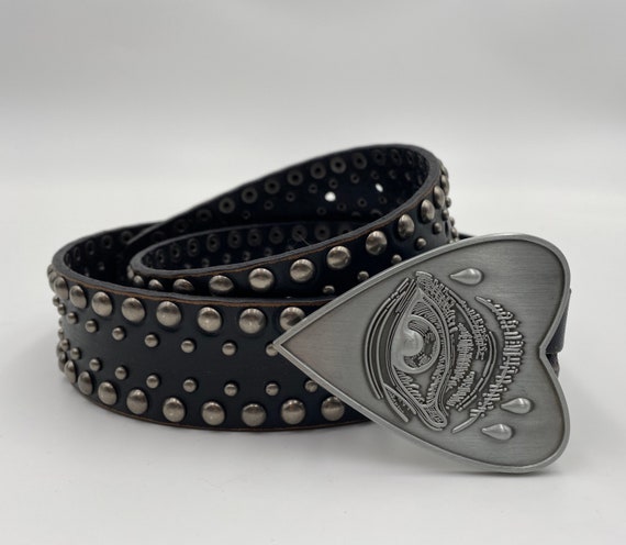 The dark lament- crying planchette all seeing eye belt buckle! Great witchy gothic horror gift!