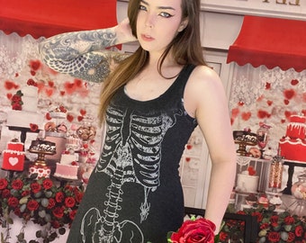 Eternal rest- racerback tank top dress!