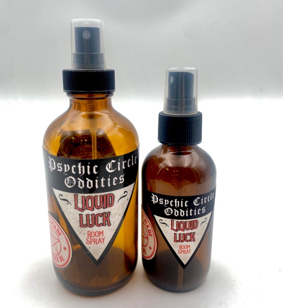 Liquid luck room spray!! Made from real spell book research! Cinnamon, frankincense, and sandalwood!