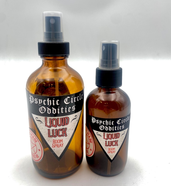 Liquid luck room spray!! Made from real spell book research! Cinnamon, frankincense, and sandalwood!