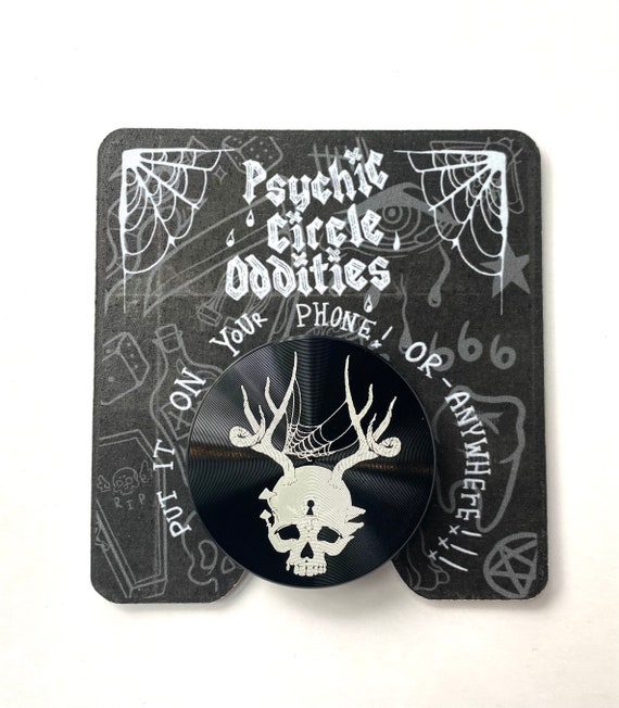 SWAPPABLE BACKSPIN Spinning ‘further decay’  Psychic Circle phone grip!