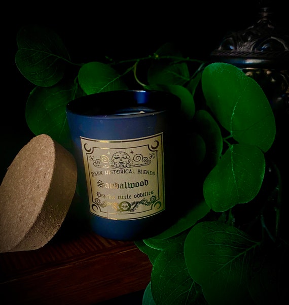 Dark Historical blends- Sandalwood soy wax candle!