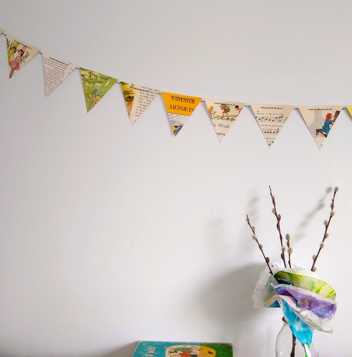 Vintage storybook banner | Etsy