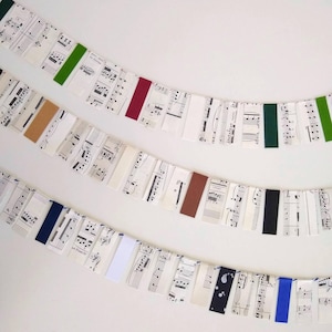 Music fringe garland