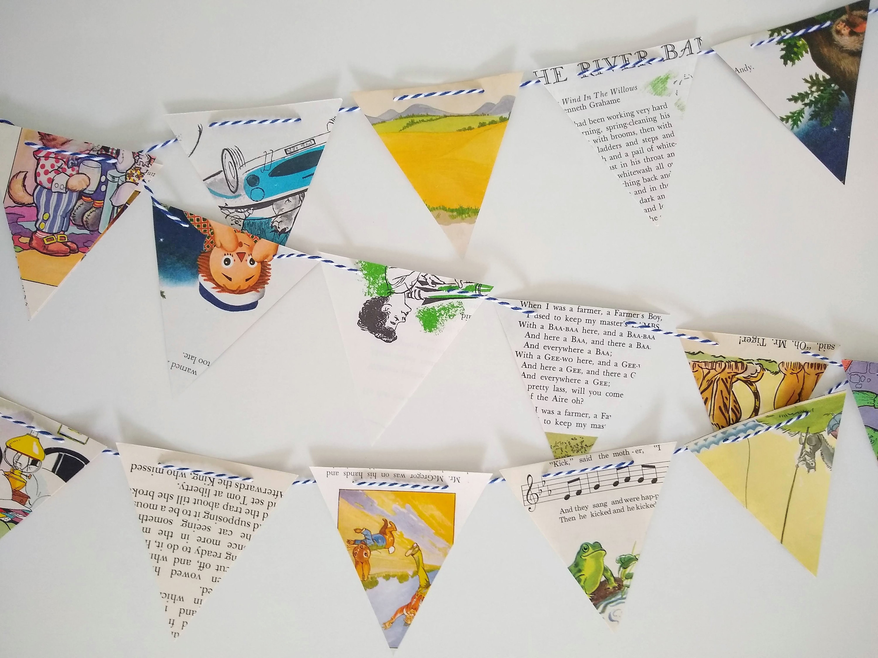 Vintage Storybook Banner - Etsy