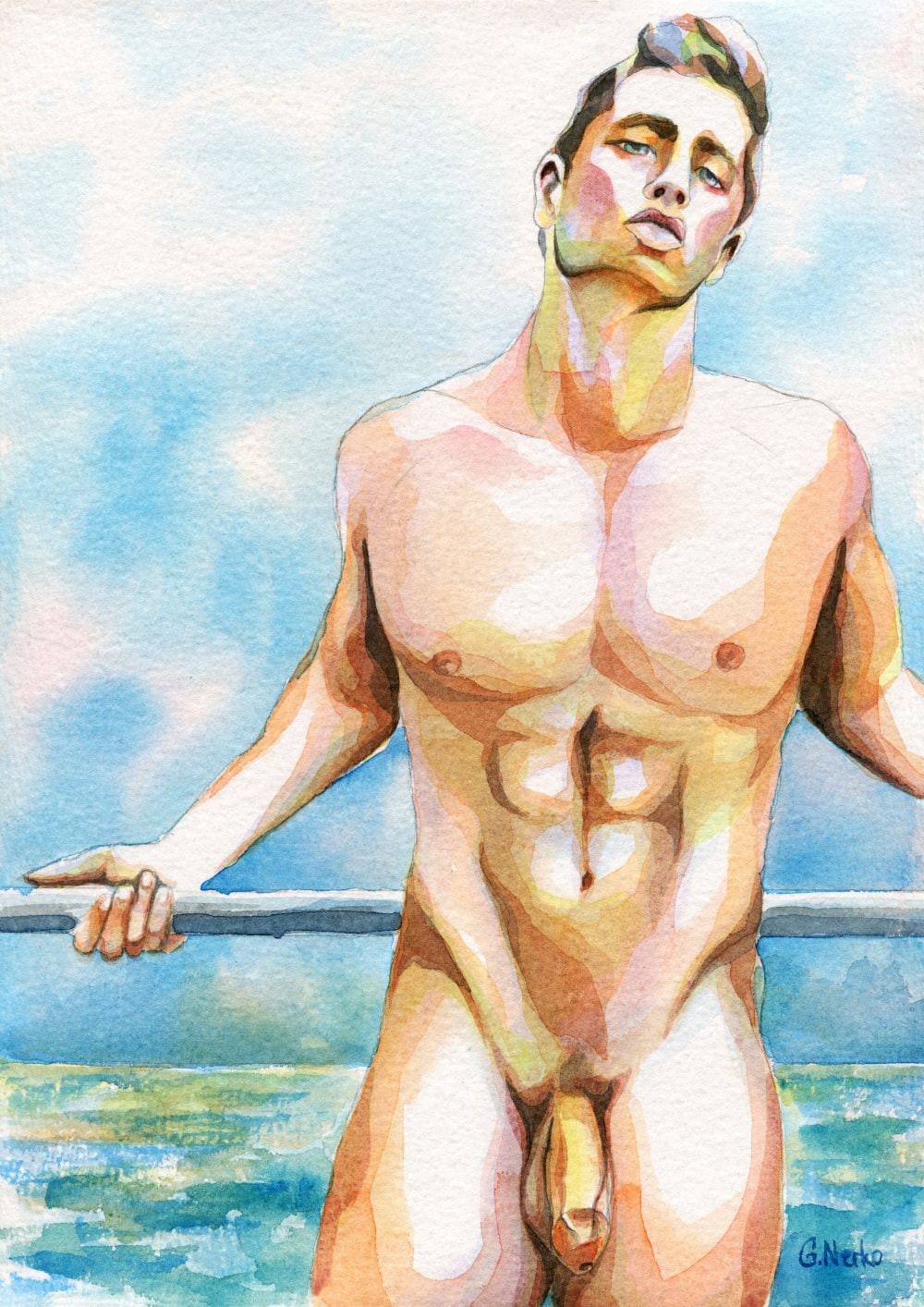 рисовать голыми мужиками фото 27