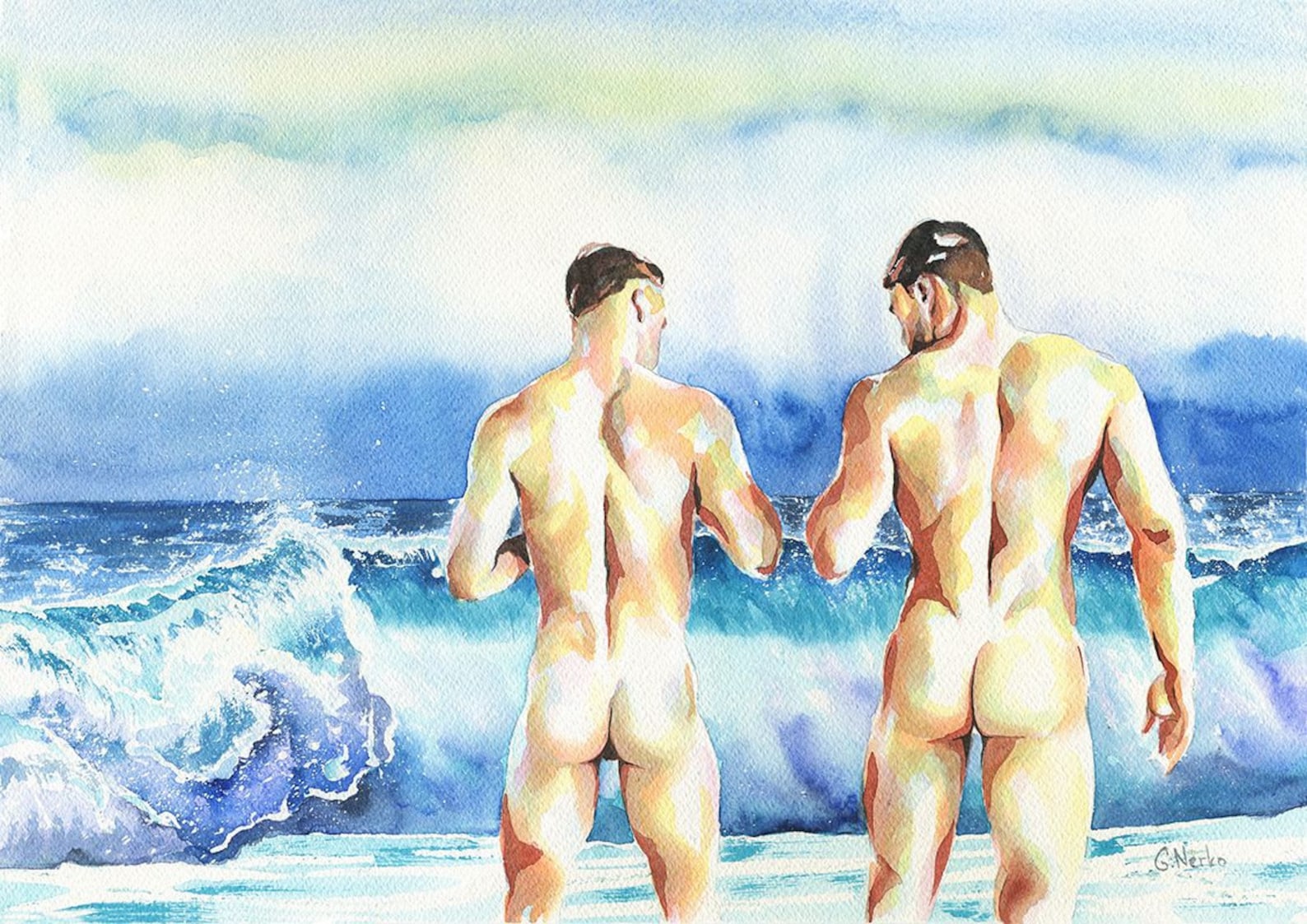 открытки с голыми мужиками фото 92