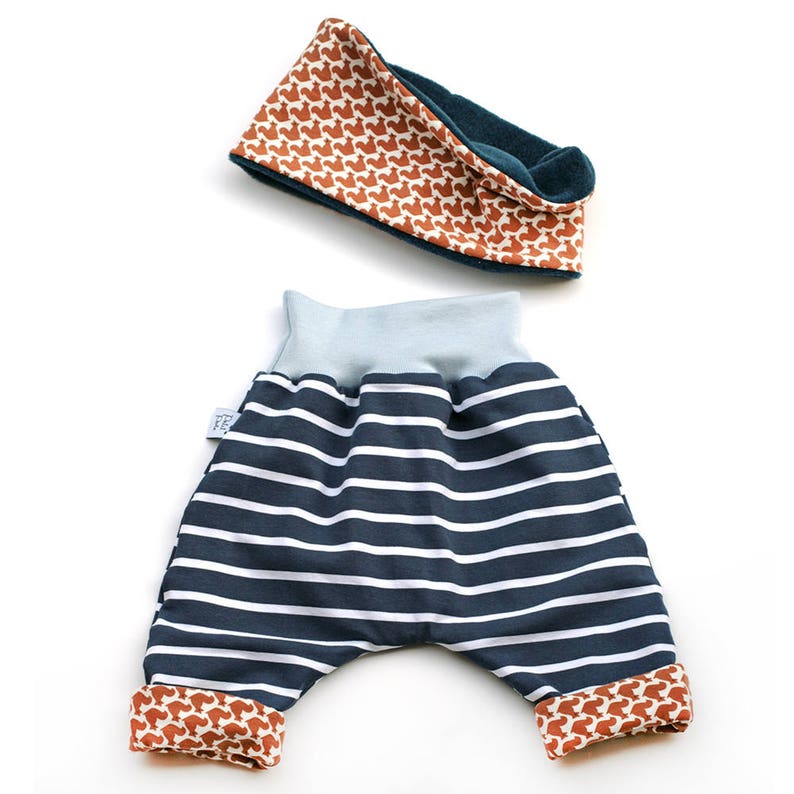 Baby reversible pants