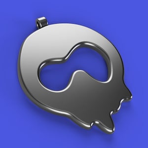 Shiver Medallion STL - Splatoon 3 - Deep Cut  - Digital Download - Print In Place