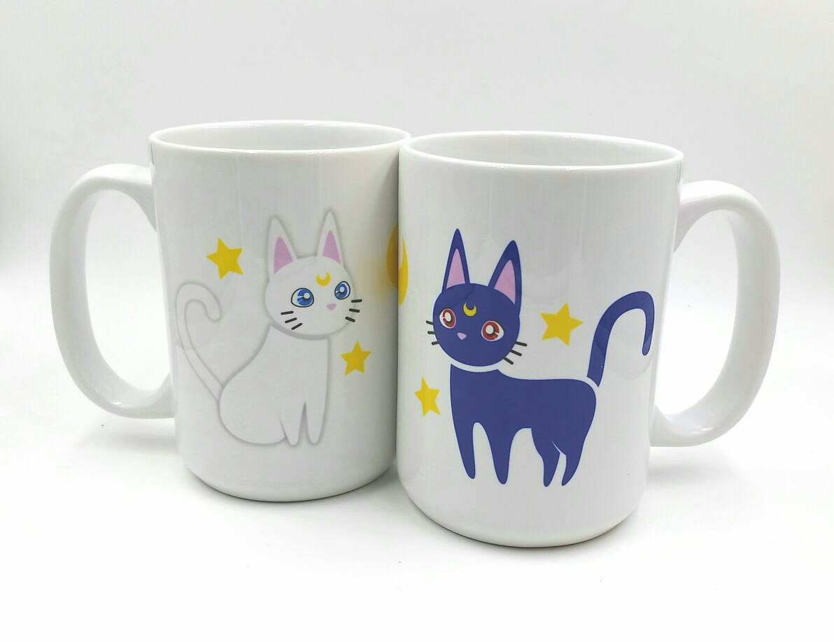 Luna and Artemis Mug | Etsy