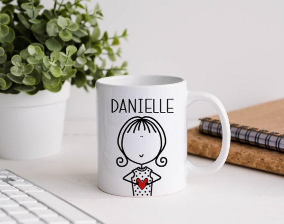 Custom Mug Personalized Mug Bachelorette Party Gift Bridesmaid Gift Girlfriend Gift Mom Mug Grandma Gift Cute Personalized Mug Gift for Her