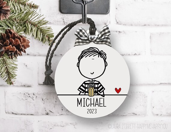 Beer Ornament, Guy Gift, Husband Ornament, Boyfriend Gift, CoWorker Gift, Beer Drinker Gift, Beer Gift, Beer Drinker Ornament, Gift for Guy
