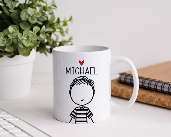 Custom Mug, Personalized Mug, Dad Gift, Boyfriend Gift, Groom Gift, Dad Mug, Grandpa Gift, Cute Personalized Mug, Gift for Him, Boy Mug
