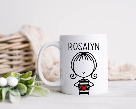 Custom Mug Personalized Mug Bachelorette Party Gift Bridesmaid Gift Girlfriend Gift Mom Mug Grandma Gift Cute Personalized Mug Gift for Her