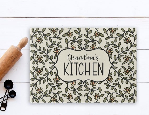 Cutting Board, Custom Cutting Board, Gift for Grandma, Mothers Day Gift, Grandma Birthday Gift, Grandma Gift, Personalized Cutting Board
