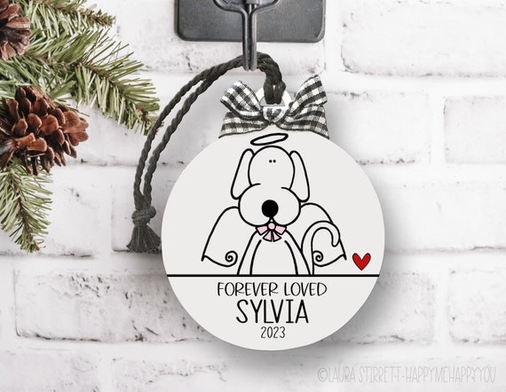 Pet Memorial Gift, Dog Loss Ornament, Angel Dog Ornament, Dog Memorial Christmas Ornament, Pet Loss Gift, Dog Sympathy Gift, Pet Loss, Male