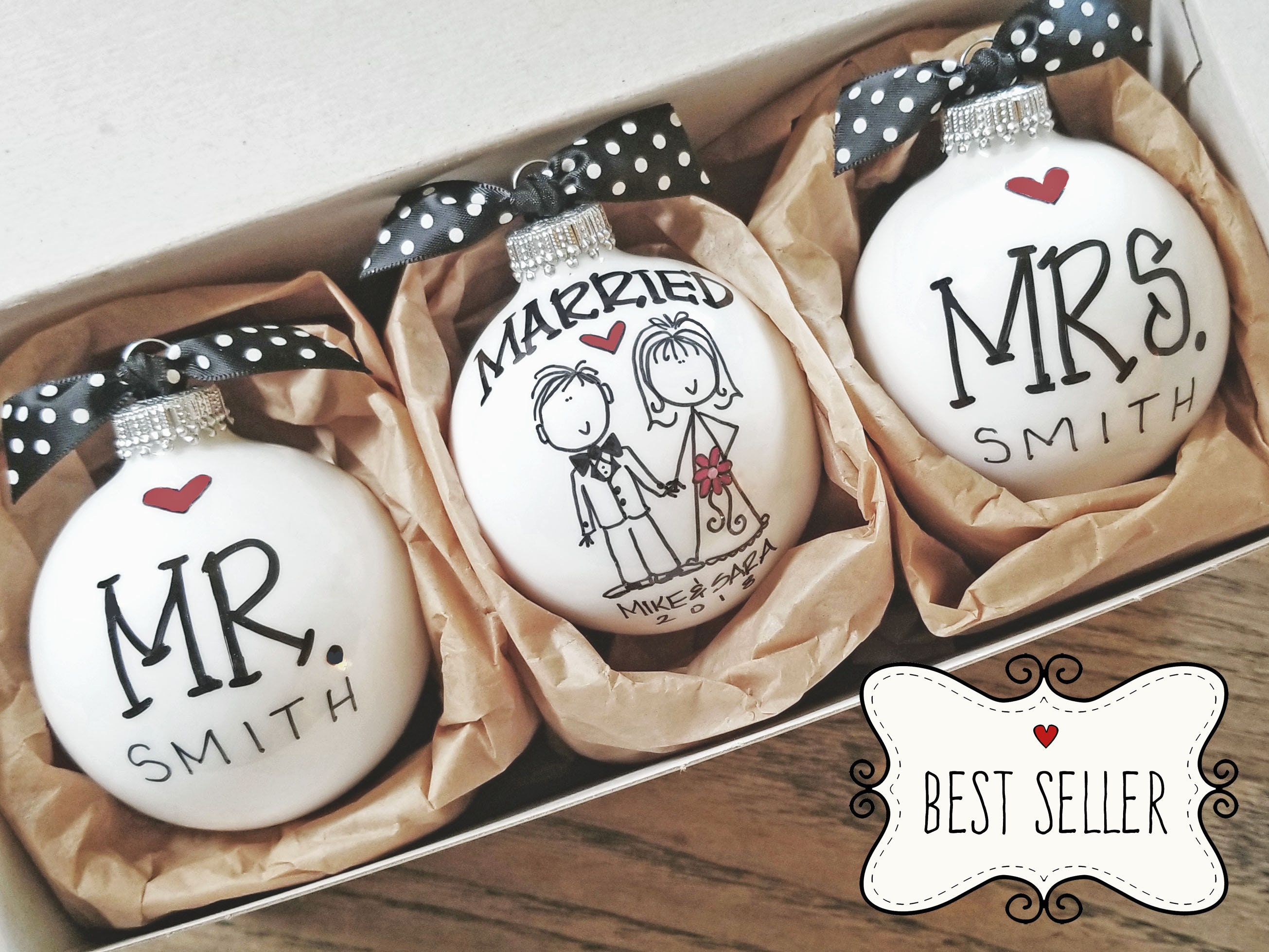 Wedding Gift Personalized Wedding Gift Wedding Ornament Wedding 