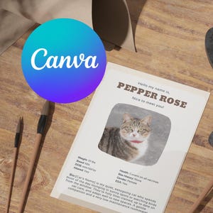 Haustier-Lebenslauf-Vorlage