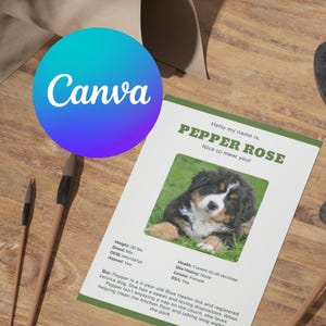 Haustier-Lebenslauf-Vorlage