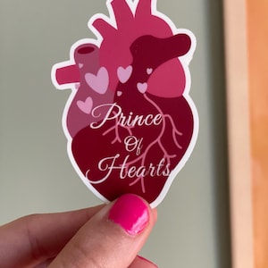 Jacks Ouabh Sticker | Caraval Prince of Hearts | Once Upon a Broken Heart | Fantasy Bookish Waterproof Vinyl Decal