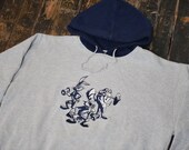 Heavy Hittin 39 Vintage 1994 Looney Tunes Gym Rat Hooded Sweatshirt