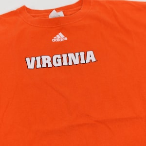 Super Duper Vintage 00&#39;s Virginia Cavaliers ADIDAS Langarm Shirt