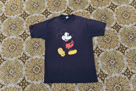 vintage mickey mouse disneyland disney train set 80's