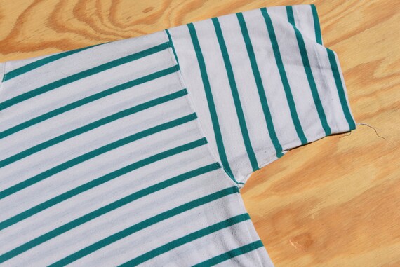Totally Legit Vintage 80's Striped T-Shirt - image 7