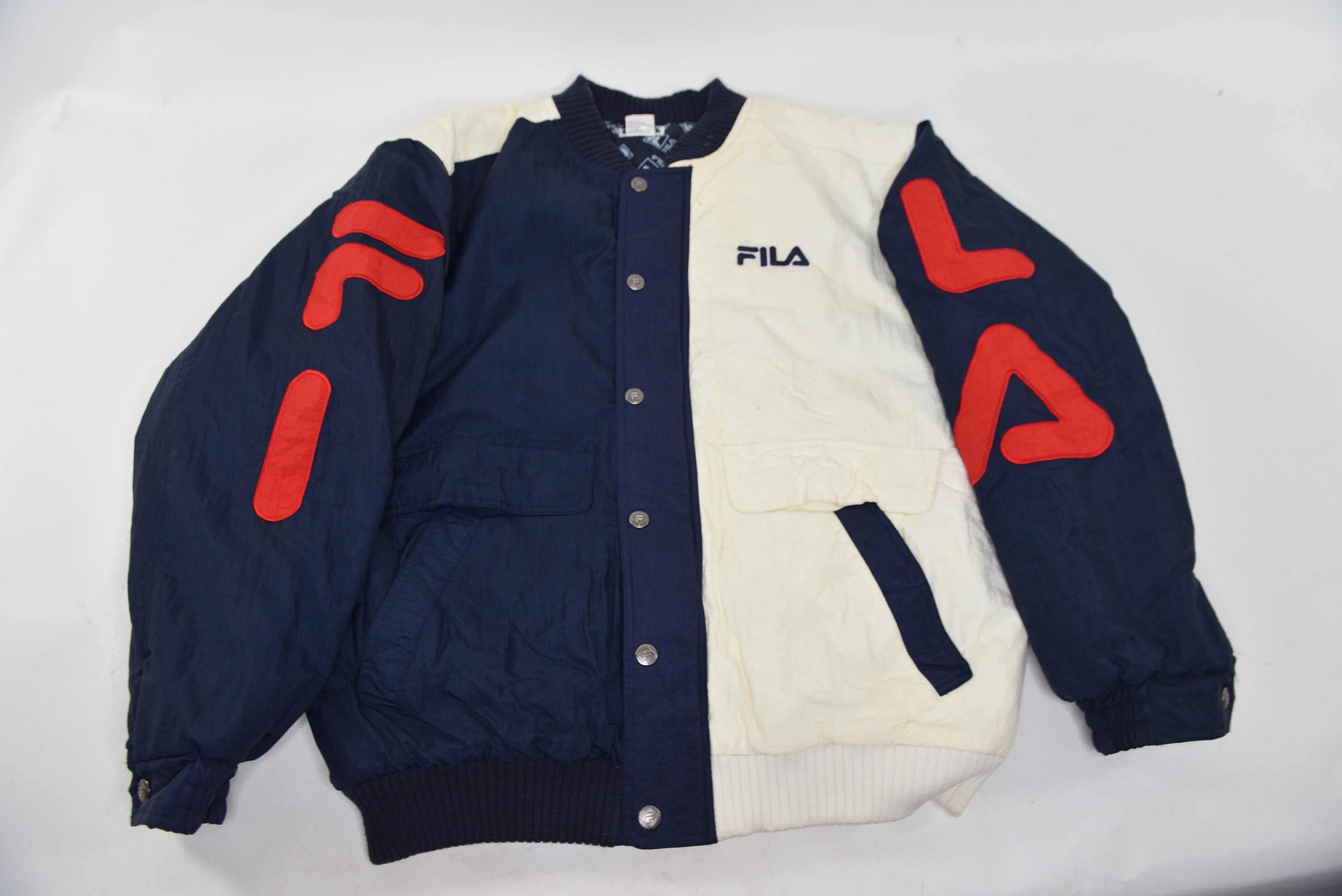 Fila Puffer Jacket - Etsy