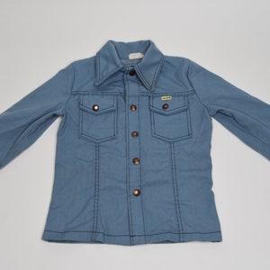 Super Cute Vintage 70&#39;s Sears Childrens Toughskins Denim Style Jacket