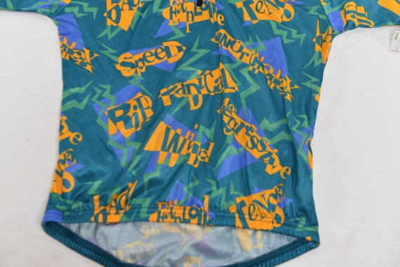 Hardcore Vintage 90's Cycling / Biking Jersey - image 3