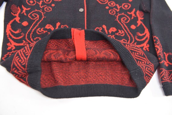 Way Awesome Vintage 70's Pendleton Wool Knit Card… - image 8