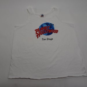 Wicked Nice Vintage 90's Planet Hollywood, San Diego, California Tank Top image 2