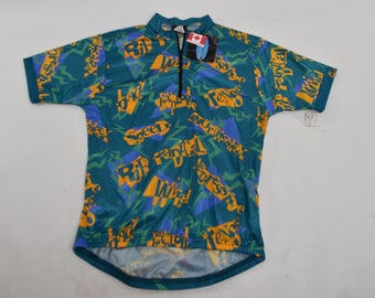 Hardcore Vintage 90's Cycling / Biking Jersey