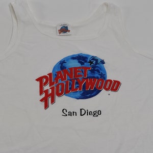 Wicked Nice Vintage 90&#39;s Planet Hollywood, San Diego, California Tank Top