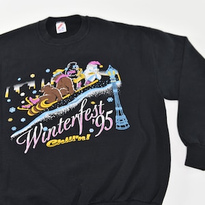 Wicked Awesome Vintage 1995 Syracuse Winterfest Sweatshirt
