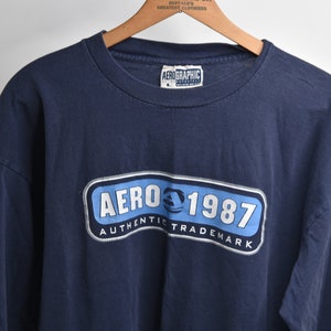 Way Cool Vintage 90's Aeropostale / Aerographic Long Sleeve Shirt