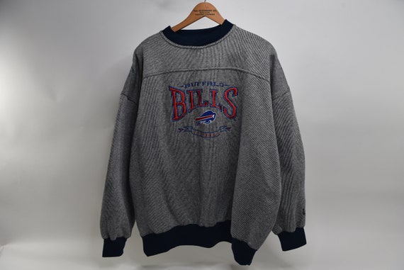 Mind Bending Vintage 90's Buffalo Bills Striped Cr