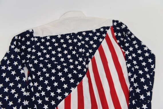 Ultimate American Vintage 90's American Flag Butt… - image 6
