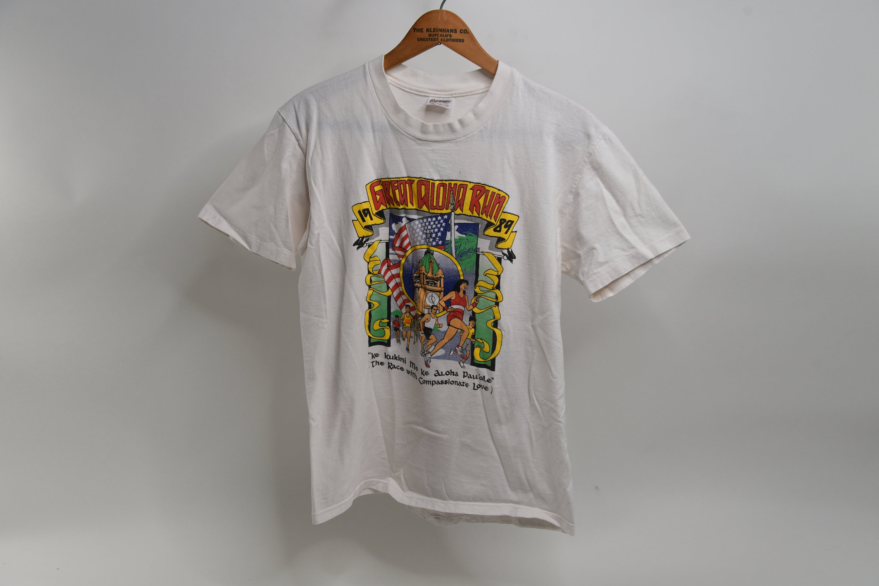 Epic Vintage 1989 Great Aloha Run Finisher T-shirt - Etsy