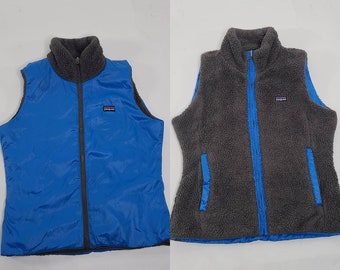 Ultimate Boss Vintage 90's Patagonia Deep Pile Reverible Vest