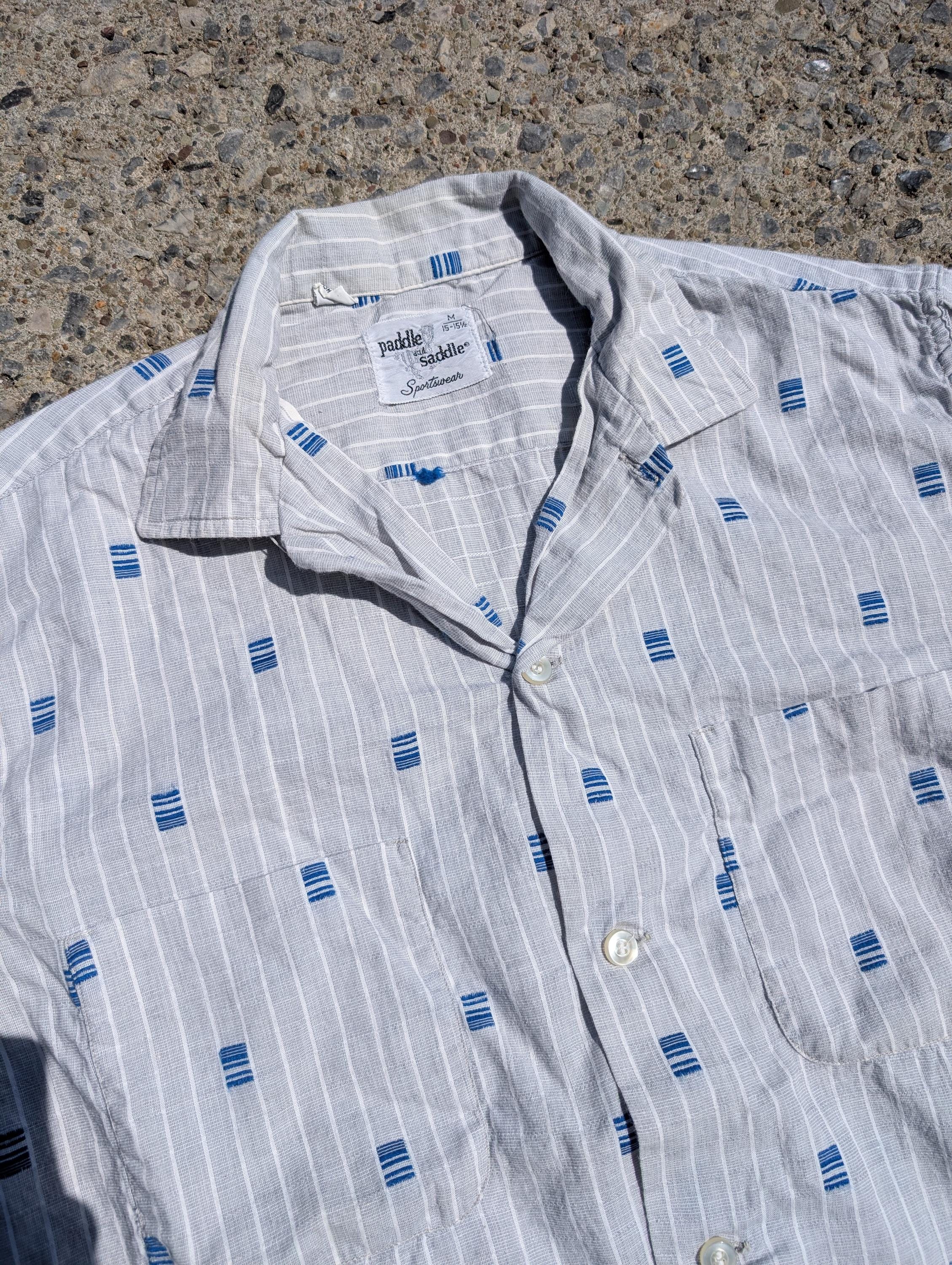 トップス 50-60s vintage cotton shirt 1950s Vintage Cotton Shirts - Etsy Canada