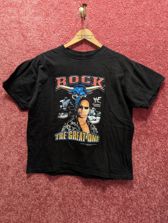 Crazy Hard Vintage 2000 the Rock WWF Wrestling T-shirt - Etsy