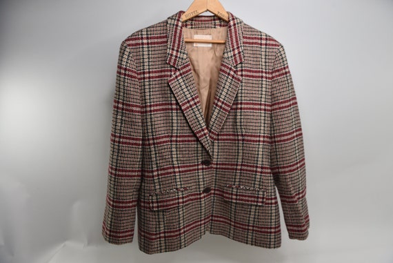 Super Stylin' Vintage 70's Pendleton 100% Wool Pl… - image 1