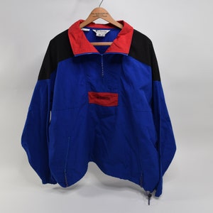 Savage Vintage 90&#39;s Columbia Anorack Pullover Windbreaker